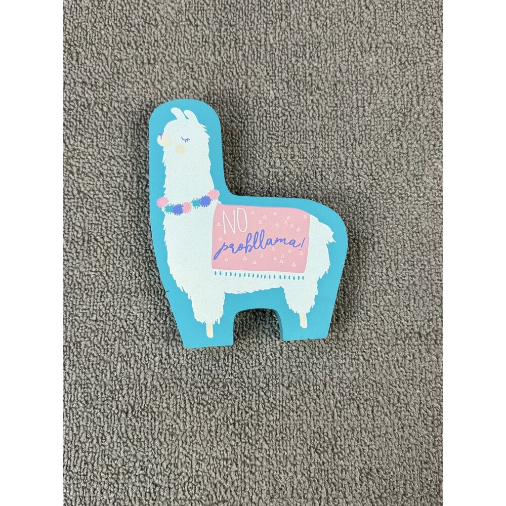 Decorative Wooden Llama Room‎ Table Decor